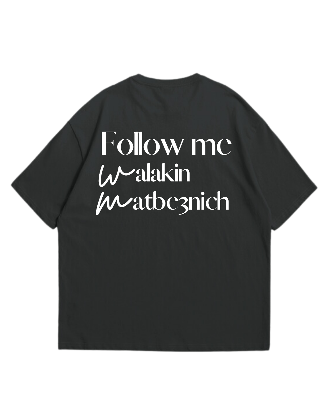 "TDIHA SO9 RASSEK" Oversized Tee