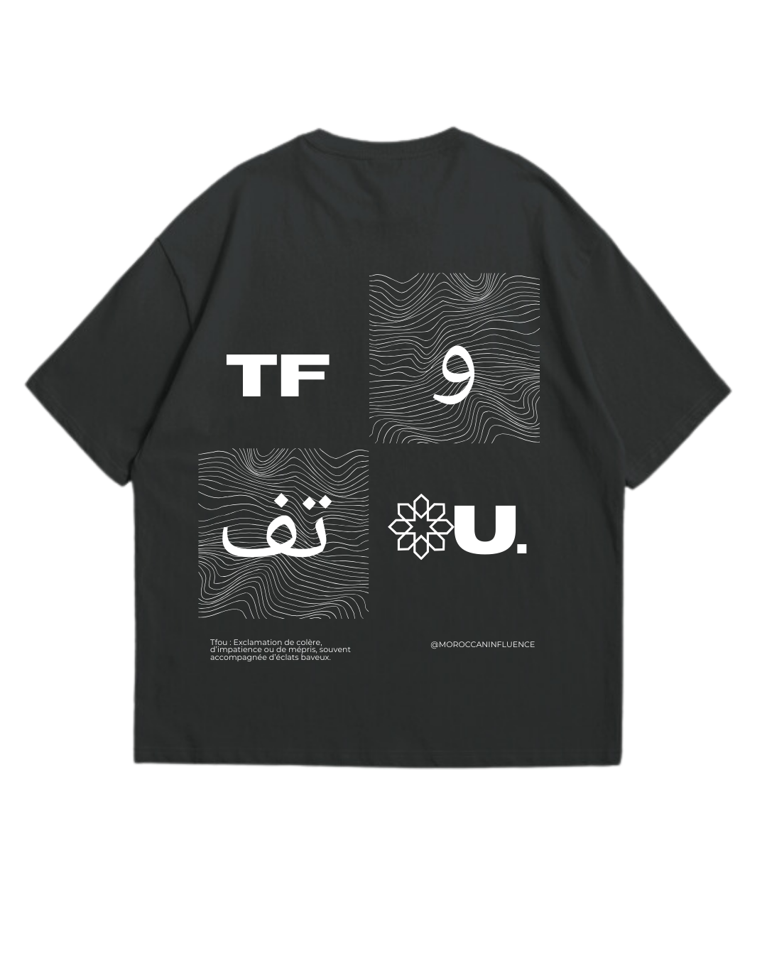"TFOU" Oversized Tee