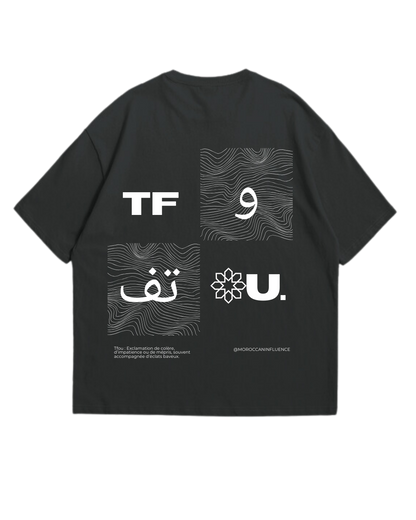 "TFOU" Oversized Tee