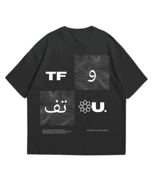 "TFOU" Oversized Tee