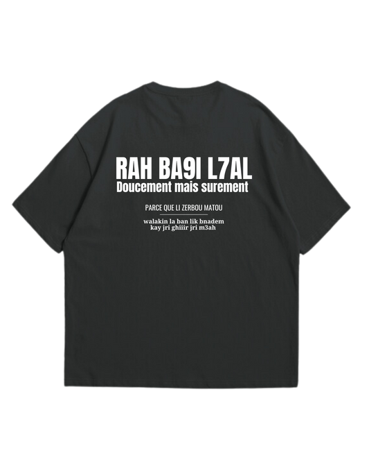 "BECHWIYA 3LIK" Oversized Tee
