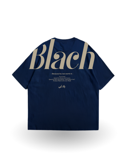 "Blach" Oversized Tee