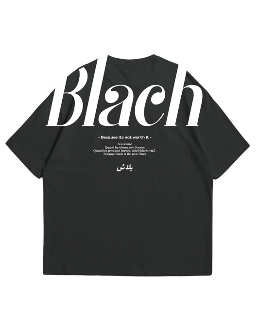 "Blach" Oversized Tee