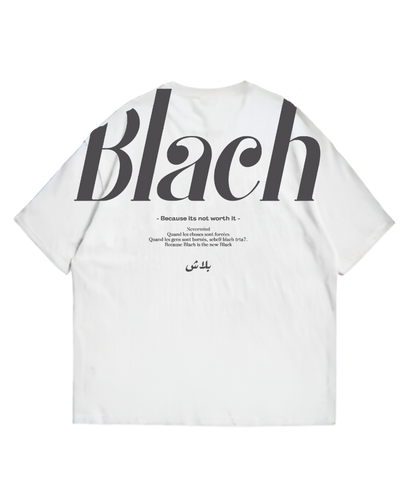 "Blach" Oversized Tee